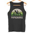 Homme Chemise Humoristique Pour Grand-Père Dinosaure Papasaurus 4 Enfants Fête Des Pères Débardeur e