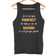 Homme Humour Sourd Pas Parfait Mais Je Suis Sourd Débardeur e