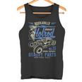 Hot Rod Rockabilly Estilo Retro Diseño Desgastado Sin Mangas Camiseta sin mangas
