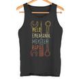 Husband Dad Master Hero Craftsman Tool Tank Top