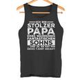 Ich Bin Stolzer Papa Eines Fantastischen Sohns Geburtstag Tank Top