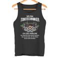 Ich Bin Tontechnikerolume Mixer Sound Tank Top