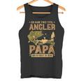 Ich Habe Zwei Titel Angler Und Papa Hecht Mann Carp Fishing S Tank Top