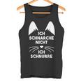 Ich Schnarche Nicht Ich Schnurre Schlafen S Tank Top