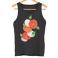 Italian Caprese Salad Tomato Basil Mozzarella Foo Tank Top