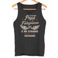 Italienischer Papa Falegnameatertag Geschenk Italiener Tank Top