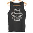 Italienischer Papa Manutentoreatertag Geschenk Italiener Tank Top