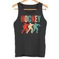 Jugador De Hockey Sobre Hielo Para Niños Retro Camiseta sin mangas