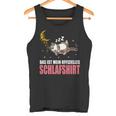 Katze Schlafanzug Das Ist Mein Offizielles Schlaf Tank Top