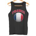 La Bandera Y Los Colores De Francia Para Los Aficionados Al Fútbol Y Al Fútbol Camiseta sin mangas