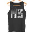 Labor Day Grillen Grillen Bbq Grill Papa Retrointage Tank Top