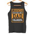 Legend Ehemann Papa Opaatertag Tank Top