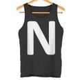 Letter N Tank Top