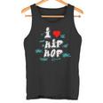 I Love Hip Hop Herz Rap Und Hip Hop Fan Tank Top