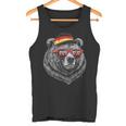 Lustiger Papa Bär Coolatertag Tank Top