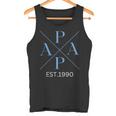 Lustiger Papa Est 1990 Papa Seit 1990 Papa Geburtsjahr 1990 Tank Top