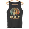 Mai 1974 Limited Edition 50 Jahren Mann Frau Spruch Tank Top