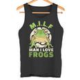 Man Ich Liebe Frogs MILF Frog Tank Top