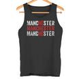 Manchester England Flag Uk Tank Top