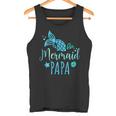 Meerjungfrau Papa Familie Matching Geburtstag Männer Meerjungfrau Squad Tank Top