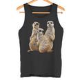 Meerkat On Safari In Africa Tank Top