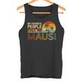 Meine Lieblingsmenschennen Mich Mausiintage Retro Mausi Tank Top