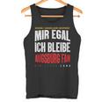 Mir Egal Ich Bleibe Augsburg Fan Football Fan Club Tank Top