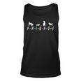 National Dog Day For Dog Lovers Rescue Dog Paw Print Tank Top