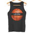 Neuheit Personalisierte Name Leon Sport Basketball Tank Top