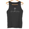 Padre E Hija Latido Del Corazón Para Parejas Regalo Para El Día Del Padre Camiseta sin mangas