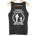 Padrino Y Ahijada Un Pacto Perida Bautizo Regalo Padrino Camiseta sin mangas