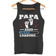 Papa 2025 Lustigesatertagsgeschenk Schwangere Tank Top