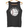 Papa Baseballolleyball Spieler Tochter Sohn Sport Team Dad Tank Top