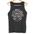 Papa Grillen Es Ist Was Ich Trinke Grill Dinge Lustig Bbq Usa Tank Top