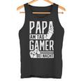 Papa Am Tag Gamer In Der Nacht Geschenk Dadatertag Tank Top