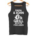 Papa Und Sohn Grillmeister Grilling Tank Top