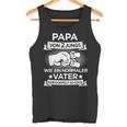 Papa Zwei Jungs Für Zweifachenateron 2 Söhnenatertag Tank Top