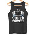 Papaater Spruch Superkräfte Tank Top