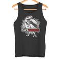 PapasaurusRex Papa Saurus Dinosaur Grandpa Dino Camiseta sin mangas