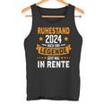 Pensioner 2024 Retirement 2024 Also Eine Legend Rente Tank Top