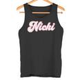 Personalisierter Name Nicki I Love Nickiintage Tank Top