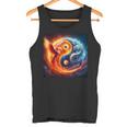 Phénix Yin Et Yang Et Dragon Japonais Débardeur e
