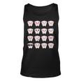 Many Pig Face Emotions Cute Pig Lover Tank Top