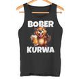 Polen Bober Kurwa Meme Bóbr Kurwa Polnisch Bier Bober Tank Top