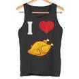 Pollo Asado Divertido I Love Pollo Camiseta sin mangas