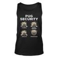 Pug Security Animal Pet Dog Lover Owner Tank Top