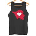 Saarland Heart Love Homeland Saarländer Tank Top