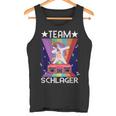 Schlagerparty Folk Music Costume Unicorn Music Team Schlager S Tank Top