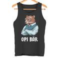 Schlauer Opi Bär Frisch Gebakener Opa German Tank Top