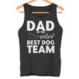 Schlittenhunderennen Papa Bestes Hundeteam Hundeschlitten Tank Top